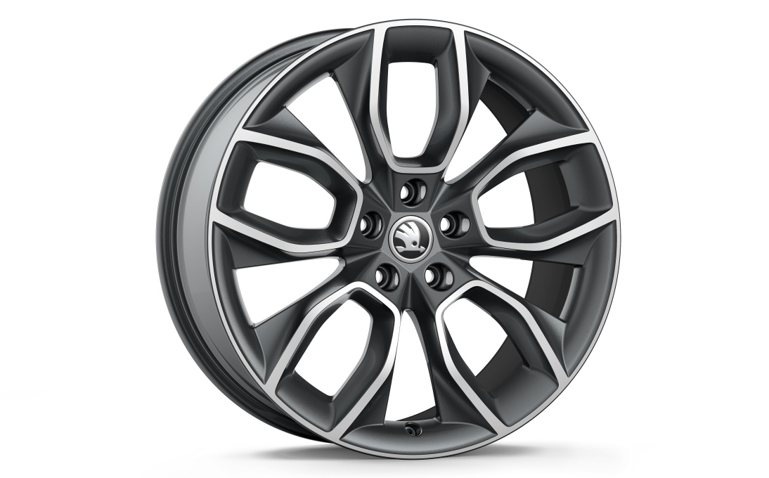 Koleso z ľahkej zliatiny CRATER 19" pre SUPERB III